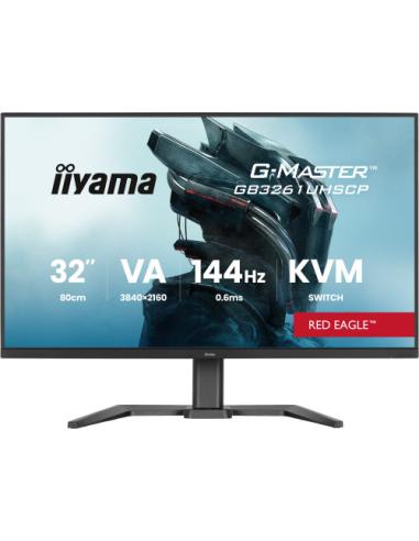 MONITOR IIYAMA GAMING PANTALLA PARA PC 80 CM (31,5") 3840 X 2160 PIXELES 4K UHD LED USB-C KVM HDMI DISPLAYPORT