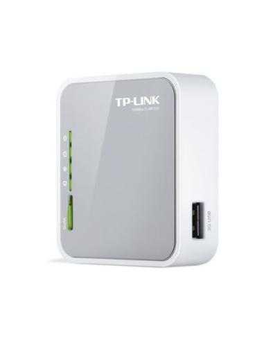 ROUTER PORTATIL WIRELESS-N TP-LINK TL-MR3020 3G/4G MODEM USB /WAN 150N / ACCESS POINT / WISP CLIENT ROUTER MODE / COMPATIBLE UMT