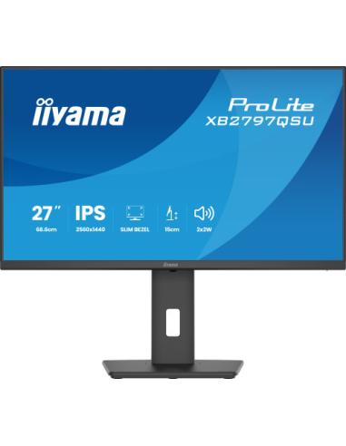 MONITOR IIYAMA PANTALLA PARA PC 68,6 CM (27") 2560 X 1440 PIXELES QUAD HD LED PANEL IPS AJUSTABLE HDMI DISPLAYPORT USB