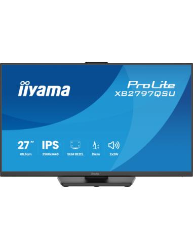 MONITOR IIYAMA PANTALLA PARA PC 68,6 CM (27") 2560 X 1440 PIXELES QUAD HD LED PANEL IPS AJUSTABLE HDMI DISPLAYPORT USB