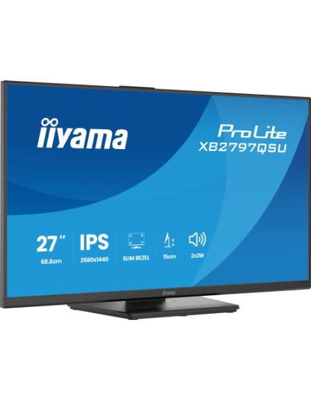 MONITOR IIYAMA PANTALLA PARA PC 68,6 CM (27") 2560 X 1440 PIXELES QUAD HD LED PANEL IPS AJUSTABLE HDMI DISPLAYPORT USB