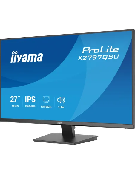 MONITOR IIYAMA PANTALLA PARA PC 68,6 CM (27") 2560 X 1440 PIXELES QUAD HD LED PANEL IPS HDMI DISPLAYPORT USB