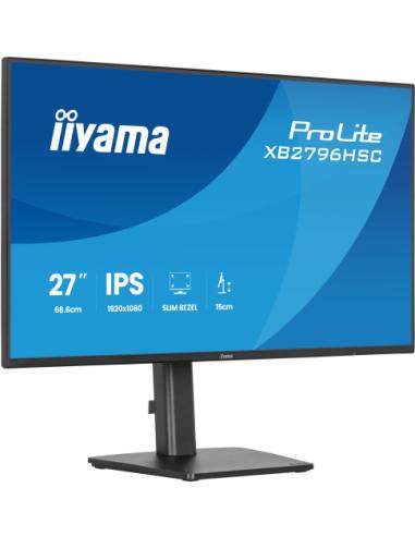 MONITOR IIYAMA PANTALLA PARA PC 68,6 CM (27") 1920 X 1080 PIXELES FULL HD LED PANEL IPS USB-C HDMI DISPLAYPORT BASE ERGONÓMICA