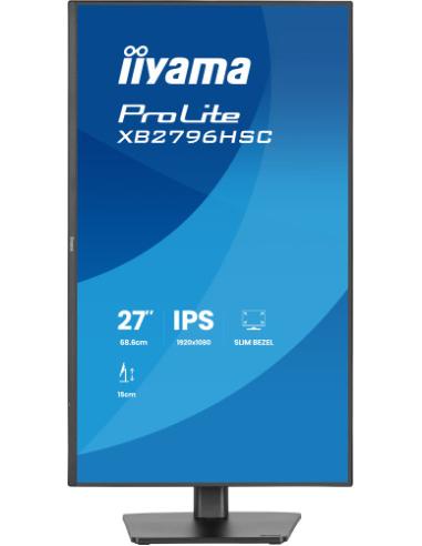 MONITOR IIYAMA PANTALLA PARA PC 68,6 CM (27") 1920 X 1080 PIXELES FULL HD LED PANEL IPS USB-C HDMI DISPLAYPORT BASE ERGONÓMICA