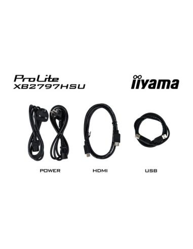 MONITOR IIYAMA PANTALLA PARA PC 68,6 CM (27") 1920 X 1080 PIXELES FULL HD LED PANEL IPS AJUSTABLE EN ALTURA HDMI DISPLAYPORT USB