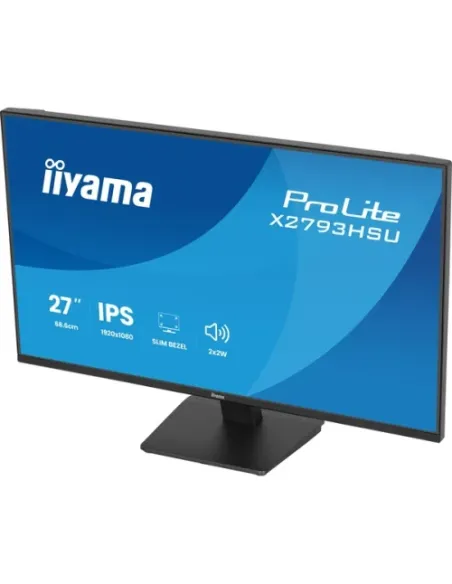 MONITOR IIYAMA PANTALLA PARA PC 68,6 CM (27") 1920 X 1080 PIXELES FULL HD LED PANEL IPS HDMI DISPLAYPORT USB
