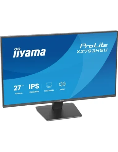 MONITOR IIYAMA PANTALLA PARA PC 68,6 CM (27") 1920 X 1080 PIXELES FULL HD LED PANEL IPS HDMI DISPLAYPORT USB