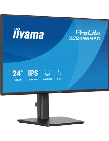 MONITOR IIYAMA PANTALLA PARA PC 60,5 CM (23,8") 1920 X 1080 PIXELES FULL HD LED PANEL IPS USB-C HDMI DISPLAYPORT ALTURA AJUSTABL