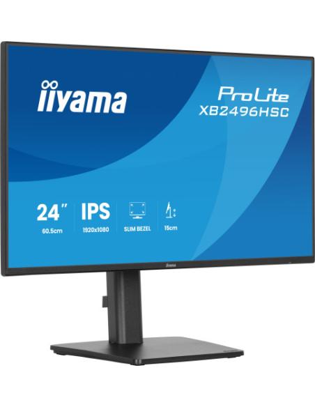 MONITOR IIYAMA PANTALLA PARA PC 60,5 CM (23,8") 1920 X 1080 PIXELES FULL HD LED PANEL IPS USB-C HDMI DISPLAYPORT ALTURA AJUSTABL