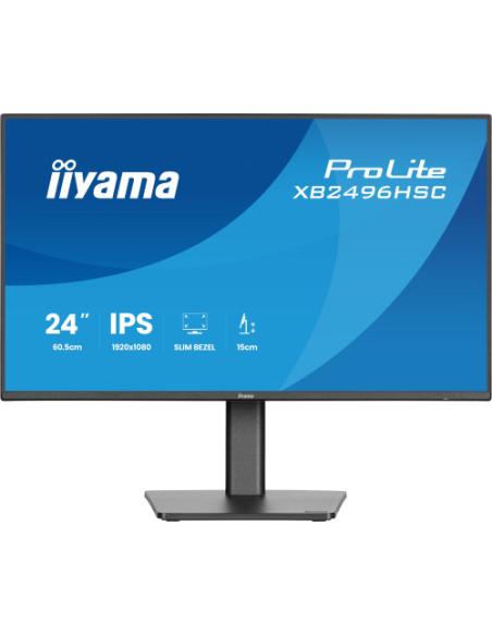 MONITOR IIYAMA PANTALLA PARA PC 60,5 CM (23,8") 1920 X 1080 PIXELES FULL HD LED PANEL IPS USB-C HDMI DISPLAYPORT ALTURA AJUSTABL