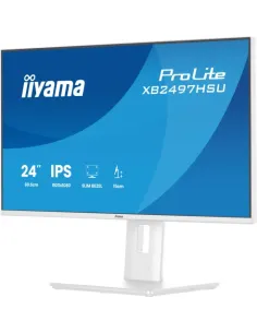 MONITOR IIYAMA PANTALLA PARA PC 60,5 CM (23,8") 1920 X 1080 PIXELES FULL HD LED PANEL IPS COLOR BLANCO AJUSTABLE HDMI DISPLAYPOR 2