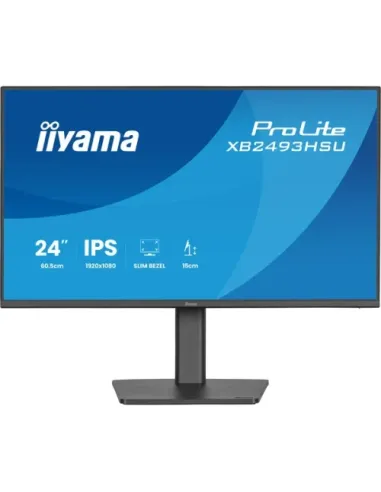 MONITOR IIYAMA PANTALLA PARA PC 60,5 CM (23,8") 1920 X 1080 PIXELES FULL HD LED PANEL IPS AJUSTABLE EN ALTURA HDMI DISPLAYPORT U