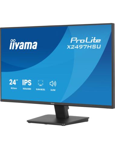 MONITOR IIYAMA PANTALLA PARA PC 60,5 CM (23,8") 1920 X 1080 PIXELES FULL HD LED PANEL IPS MARCO ULTRAFINO HDMI DISPLAYPORT USB