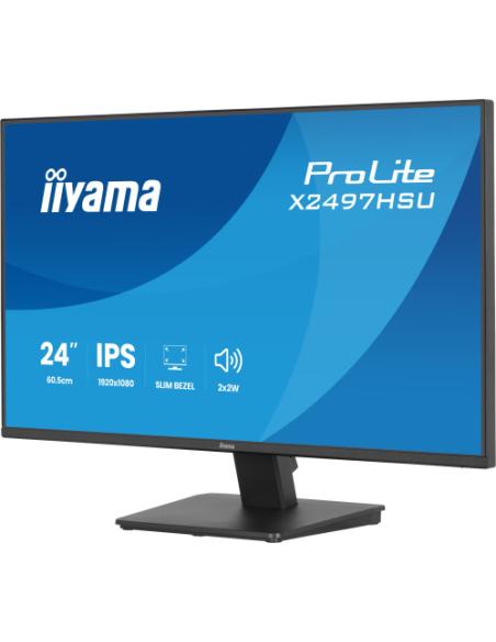 MONITOR IIYAMA PANTALLA PARA PC 60,5 CM (23,8") 1920 X 1080 PIXELES FULL HD LED PANEL IPS MARCO ULTRAFINO HDMI DISPLAYPORT USB