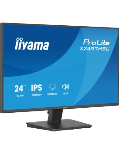 MONITOR IIYAMA PANTALLA PARA PC 60,5 CM (23,8") 1920 X 1080 PIXELES FULL HD LED PANEL IPS MARCO ULTRAFINO HDMI DISPLAYPORT USB