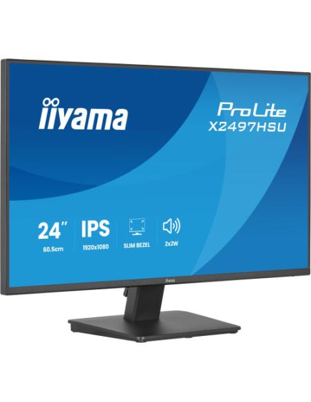 MONITOR IIYAMA PANTALLA PARA PC 60,5 CM (23,8") 1920 X 1080 PIXELES FULL HD LED PANEL IPS MARCO ULTRAFINO HDMI DISPLAYPORT USB