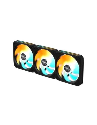 VENTILADOR GIGABYTE PARA CAJA EZ CHAIN FAN 120,3X120MM,NEGRO - PACK 3- (GP-GBT EZFAN1203)