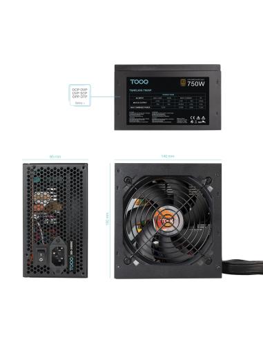 FUENTE ALIMENTACION ATX 750W APFC 80PLUS BRONCE TOOQ TQHELIOS-750SP