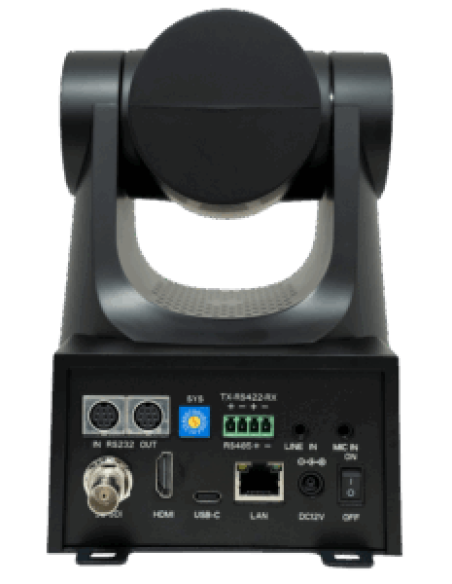 LAIA C-PRO INFINITY 20X (CPI-420/60) CÁMARA PTZ 4K 60FPS WITH SONY 1/2,8" SENSOR. NDI, USB C, HDMI, SDI AND LAN
