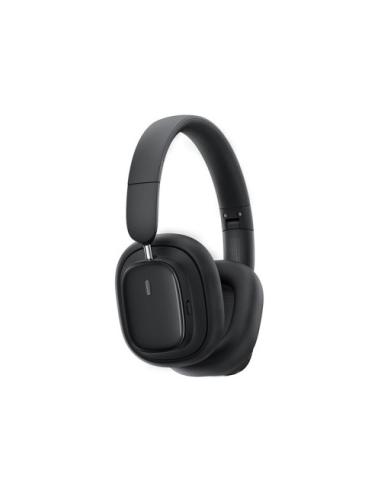 BASEUS BOWIE H1I NOISE-CANCELLATION WIRELESS HEADPHONES CLUSTER BLACK