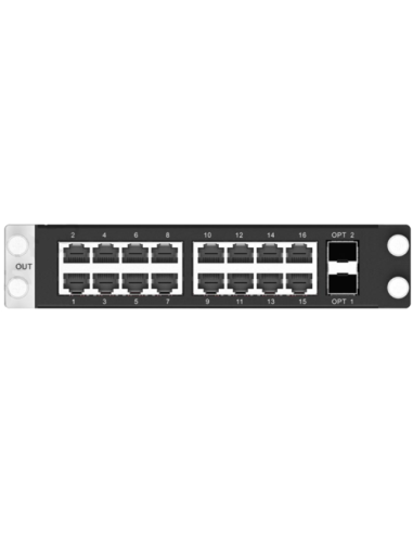 SHARP LED MODULES INDOOR LED NOVASTAR H_16XRJ45+2XFIBER SENDER CARD(80000629)