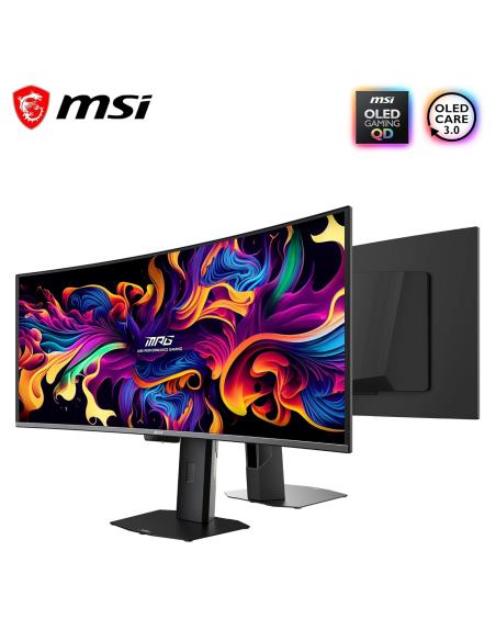 MSI MONITOR MPG 341CQR QD-OLED X36. 34" CURVE 1800R. 3440X1440 (UWQHD). 360HZ. NEGRO