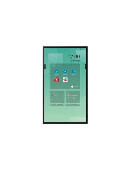 SHARP PN-LM551, 55" LM-SERIES INTERACTIVE DISPLAY, UHD, 500CD/M2, 18/7 PROOF, INFRARED TOUCH, 20 TOUCH POINTS, ANDROID SOC, USB-