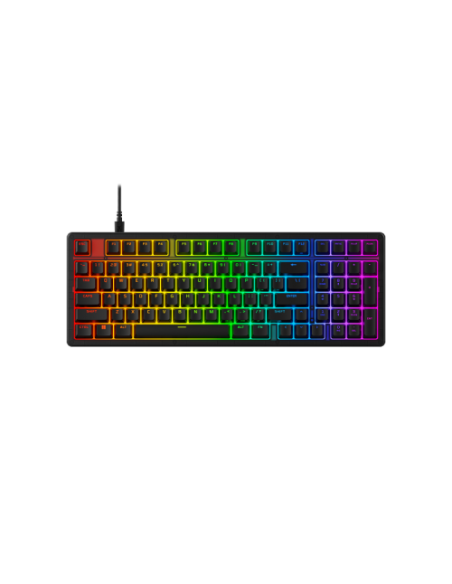 HyperX Origins 2 1800 teclado Juego USB Negro