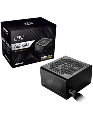 FUENTE ALIMENTACION ASROCK PRO-750G,PSU,750W,80 PLUS GOLD