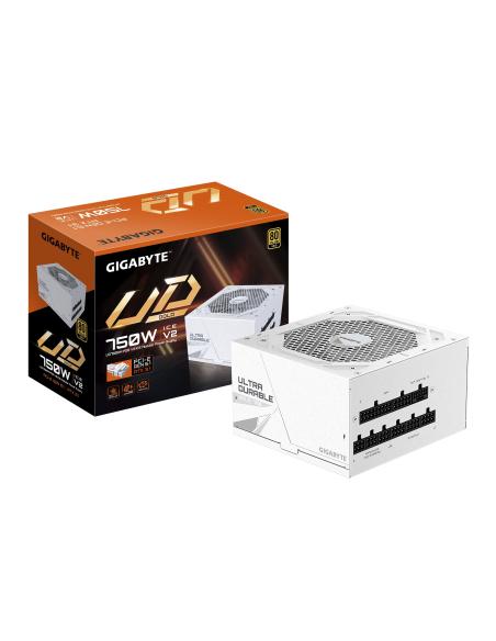 FUENTE ALIMENTACION ATX 750W GIGABYTE 80 GOLD MODULAR ATX 3.1 BLANC GP-UD750GMPG5