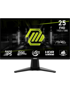 MSI MONITOR MAG 255F E20. 24.5". RAPID IPS FLAT. 1920x1080 . 240HZ. NEGRO 2