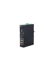 (DH-HS4208-4GT-90) DAHUA SWITCH INDUSTRIAL 8 PUERTOS, 4 PUERTOS POE, MANAGED