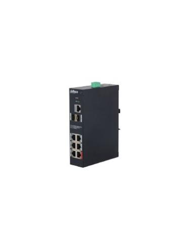 (DH-HS4208-4GT-90) DAHUA SWITCH INDUSTRIAL 8 PUERTOS, 4 PUERTOS POE, MANAGED