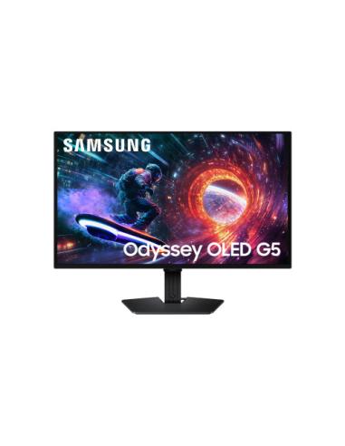 MONITOR SAMSUNG, 27 PULGADAS, G50F, 68,6 CM, 2560 X 1440 PIXELES, QUAD HD, OLED, 0,03 MS, NEGRO