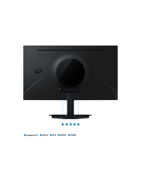 MONITOR SAMSUNG, 27 PULGADAS, G50F, 68,6 CM, 2560 X 1440 PIXELES, QUAD HD, OLED, 0,03 MS, NEGRO