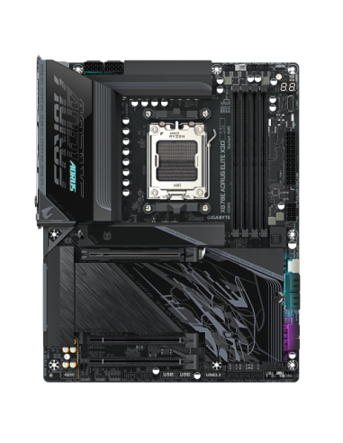 PLACA GIGABYTE X870 AORUS ELITE X,AMD,AM5,X870,4DDR5,256GB,1HDMI+2USB4,2SATA6+2M.2,5GBLAN+WIFI7+BT5.4,10USB3.2,ATX