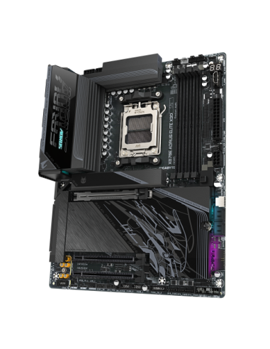 PLACA GIGABYTE X870 AORUS ELITE X,AMD,AM5,X870,4DDR5,256GB,1HDMI+2USB4,2SATA6+2M.2,5GBLAN+WIFI7+BT5.4,10USB3.2,ATX