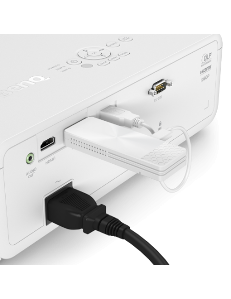 BENQ QP30 4K WIRELESS HDMI DONGLE, WIFI5,  AIRPLAY, CHROMECAST, POWERED BY USB 5V 1.5A