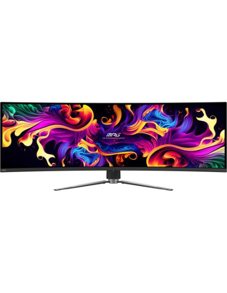 MSI MPG 491CQPX QD-OLED pantalla para PC 124,5 cm (49") 5120 x 1440 Pixeles Dual QHD Negro