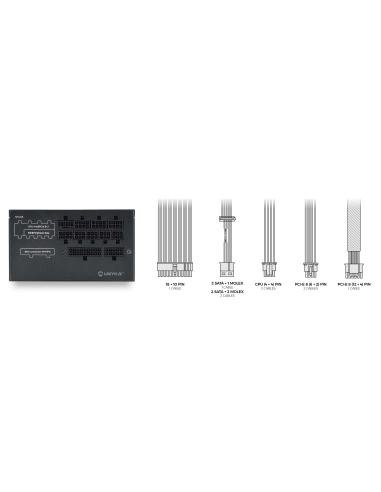 FUENTE ALIMENTACION ATX 850W UNYKA ATILIUS 3.1 BLACK GOLD