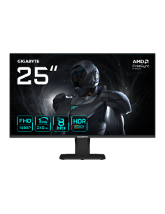 MONITOR GIGABYTE 25" GS25F2A,SS IPS,1920X1080(FHD),0.09PP,1000:1,1MS,240HZ,2HDMI+1DP,ALTAVOCES