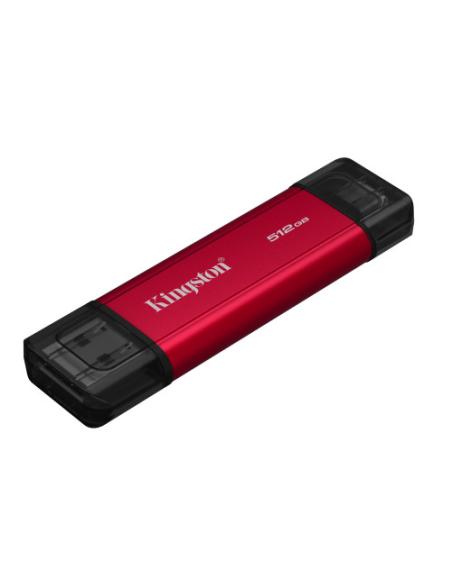 Kingston Technology 512GB Dual USB-A/C Portable SSD, Up to 1050MB/s USB 3.2 Gen 2