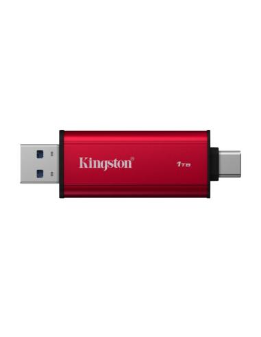 Kingston Technology 1TB Dual USB-A/C Portable SSD, Up to 1050MB/s USB 3.2 Gen 2