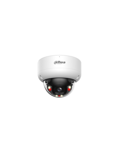 (DH-IPC-HDBW3449EP-AS-IL-0280B) DAHUA CAMARA IP MINI DOMO ANTIVANDALICO SERIE 3, 4MP, IR 40M, IP67, IK10, POE, SMART DUAL LIGHT,