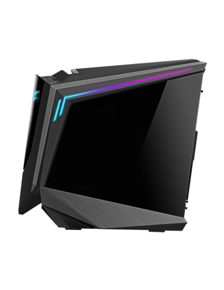 CAJA GIGABYTE AORUS C700 GLASS,TORRE,3.5“/2.5”X4+2.5”X6,F:120MMX3+R:120MMX2,HDMI,USB3.0X3+TYPE CX1,RGB,NEGRA+VENTANA TRANSPARENT
