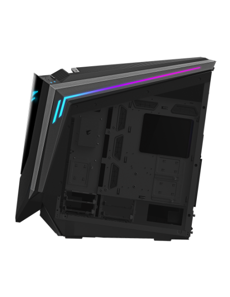 CAJA GIGABYTE AORUS C700 GLASS,TORRE,3.5“/2.5”X4+2.5”X6,F:120MMX3+R:120MMX2,HDMI,USB3.0X3+TYPE CX1,RGB,NEGRA+VENTANA TRANSPARENT