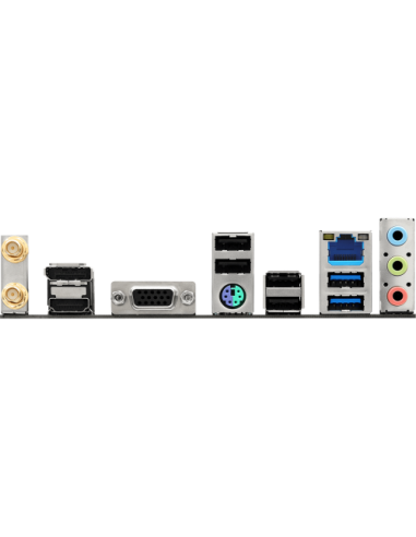 PLACA ASROCK H810M-X WIFI,INTEL,1851,H810,2DDR5,128GB,VGA+HDMI+DP,4SATA6+1M.2,2.5GBLAN+WIFI+BT5.0,5USB3.2,MATX