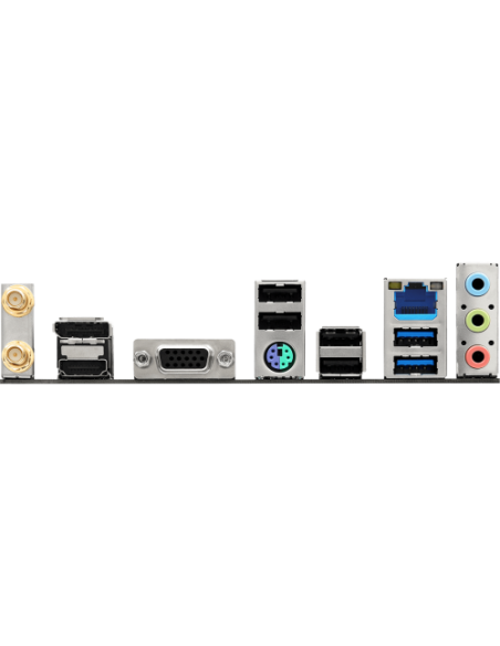 PLACA ASROCK H810M-X WIFI,INTEL,1851,H810,2DDR5,128GB,VGA+HDMI+DP,4SATA6+1M.2,2.5GBLAN+WIFI+BT5.0,5USB3.2,MATX