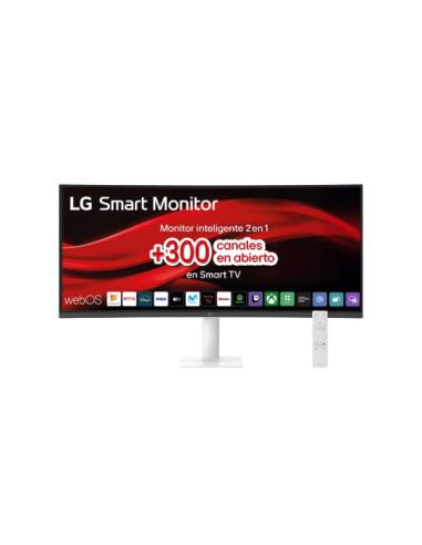 LG 34U601SA-W pantalla para PC 86,4 cm (34") 3440 x 1440 Pixeles Dual WQHD LCD Blanco