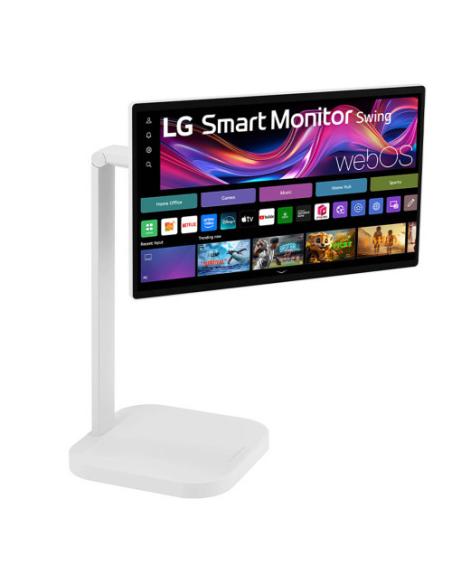 LG 32U889SA pantalla para PC 80 cm (31.5") 3840 x 2160 Pixeles 4K Ultra HD LCD Pantalla táctil Blanco